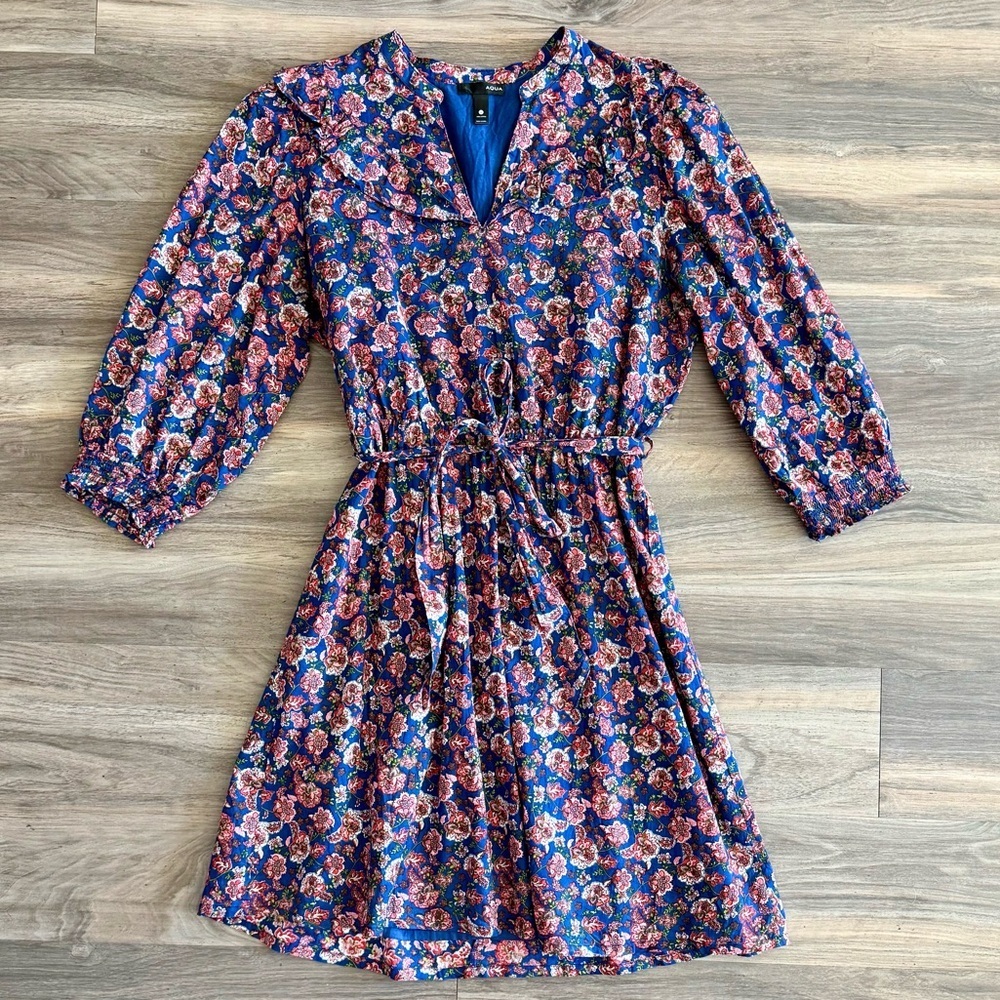 Aqua by Bloomingdale’s Floral Dress Size M